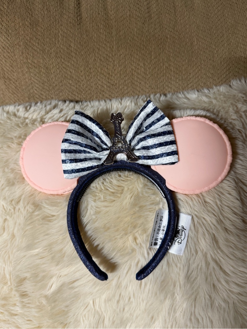 Disney Parks Epcot France Macaroon Minnie Ears Eiffel Tower